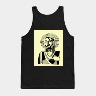 Jesus Christ illustration Tank Top